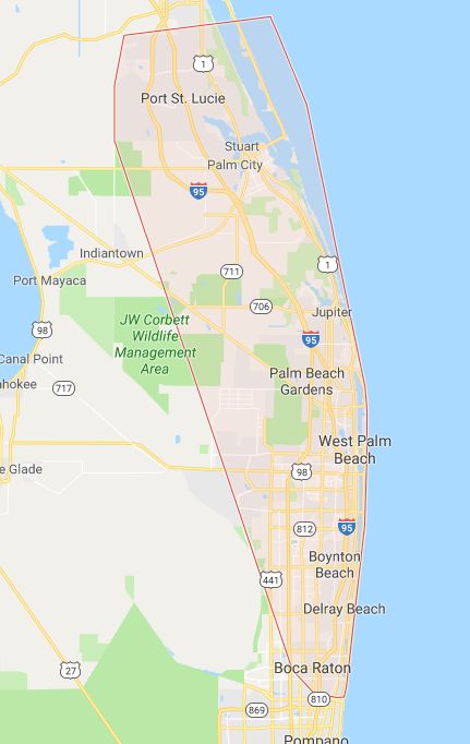 South Florida Area Locations